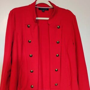 Tommy Hilfiger red jacket medium